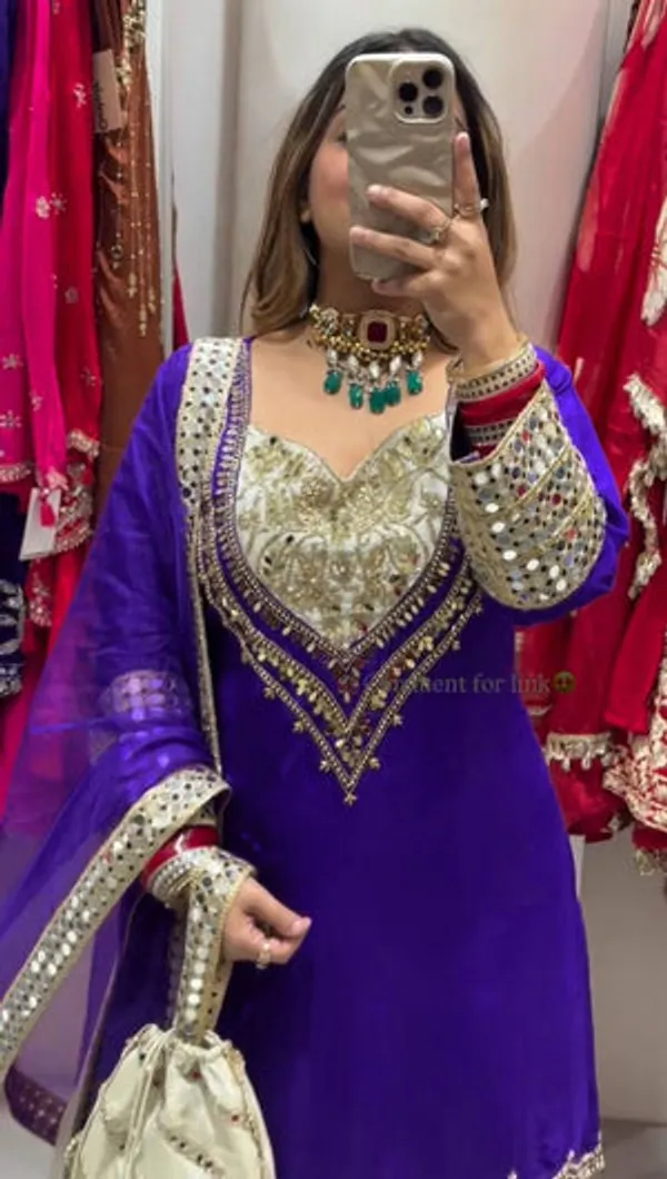 Royal_Violet_Crepe_Silk_Palazzo_Set_For_Women