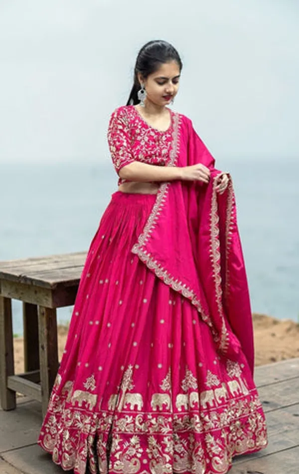 Rani_Pink_Art_Silk_Lehenga_For_Women