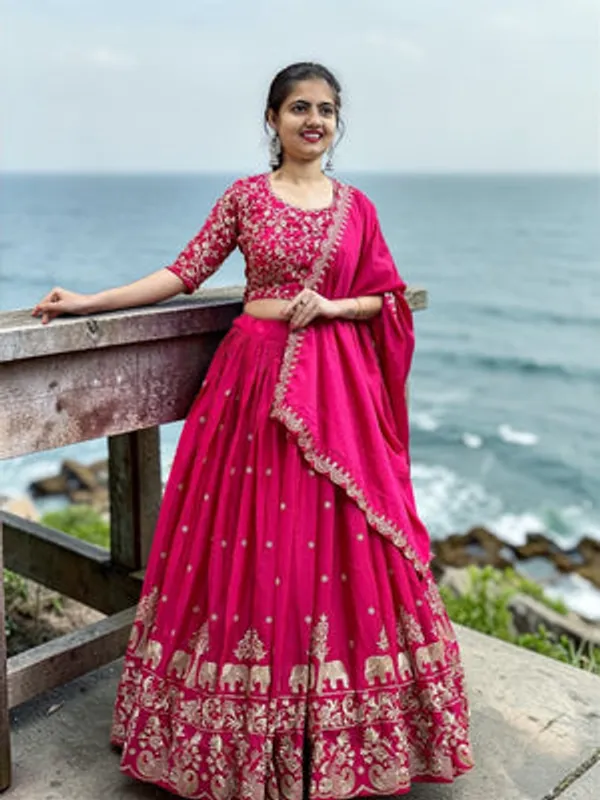 Rani_Pink_Art_Silk_Lehenga_For_Women