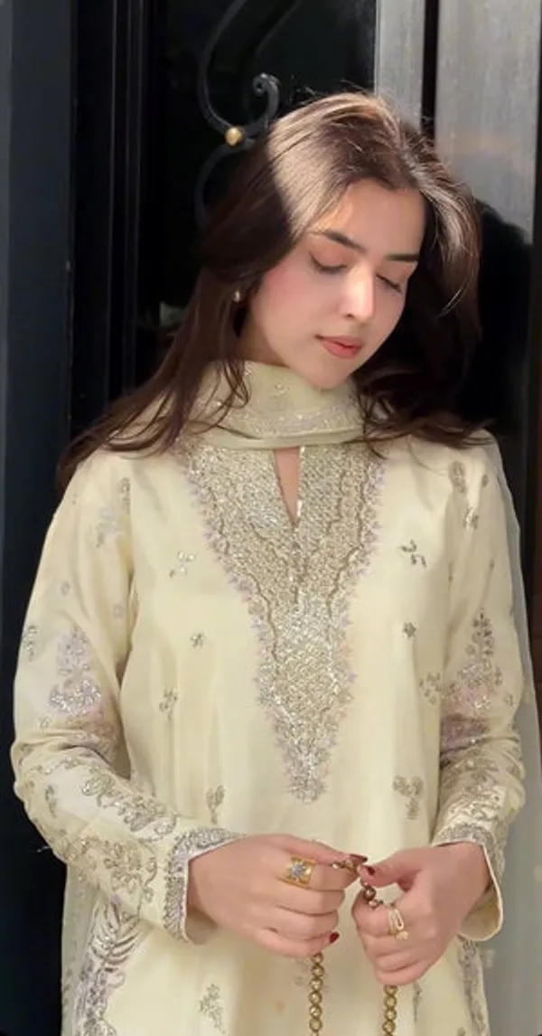 White_Heavy_Natural_Crepe_Silk_Sharara_Set_For_Women