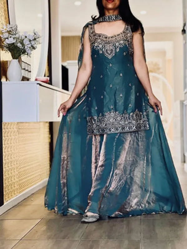 Purple_Pure_Fendi_Silk_Palazzo_Suit_Set_For_Women