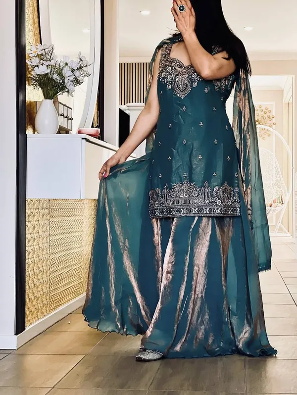 Purple_Pure_Fendi_Silk_Palazzo_Suit_Set_For_Women
