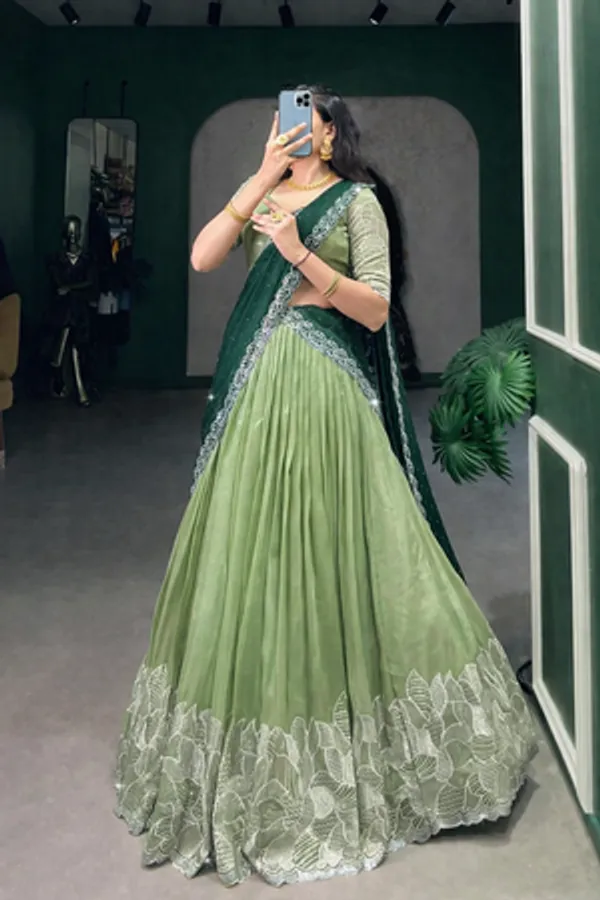 Green_Art_Silk_Lehenga_Choli_Set_For_Women