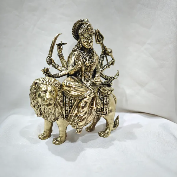 Durga_Brass_Antique_Finish_Idol