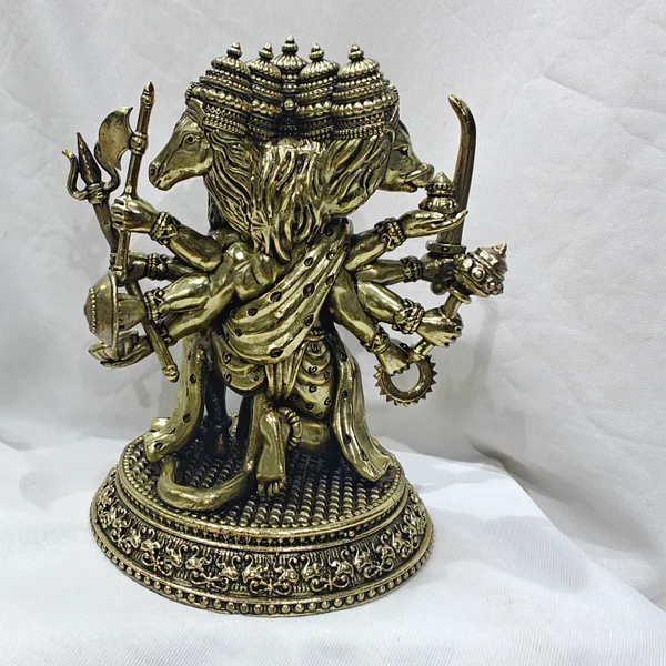 Panchmukhi_Hanuman_Antique_Brass_Idol