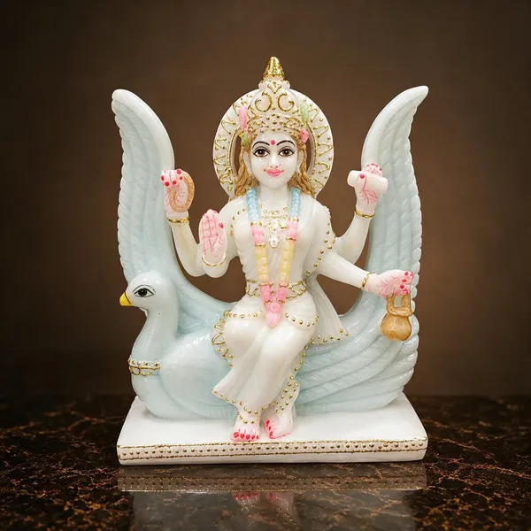 7_Inch_Brahmani_Marble_Dust_Idol
