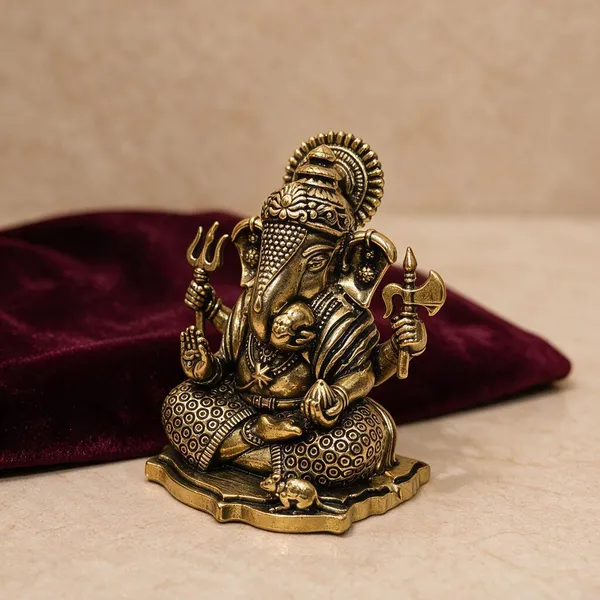 Dagdu_Ganesh_Brass_Antique_Idol