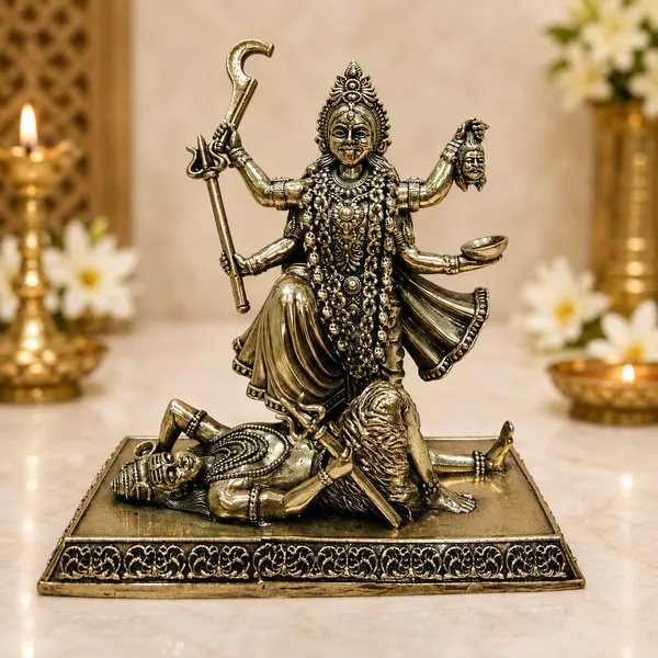 Goddess_Kali_Antique_Brass_Idol