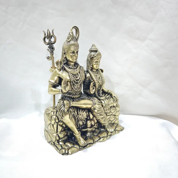 Shiv_Parvati_Brass_Antique_Idol