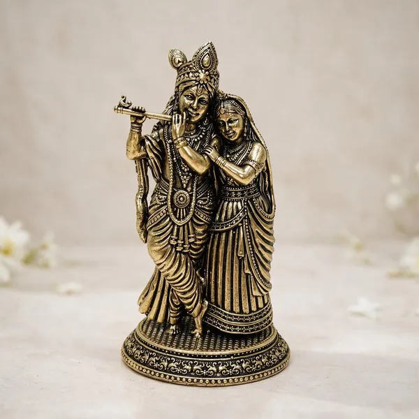 Jugal_Paired_Devotional_Brass_Antique_Idol
