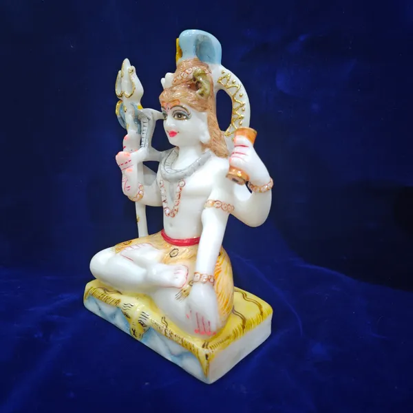 7"_SHIV_JI-MARBLE_DUST_IDOL
