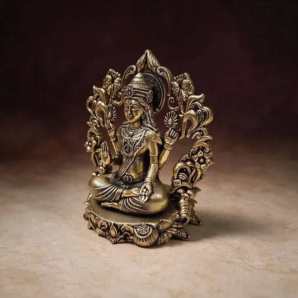 Laxmi_Prabhavali_Antique_Brass_Idol
