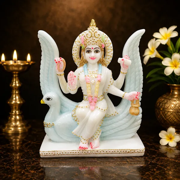 7"_BRAHMANI-MARBLE_DUST_IDOL