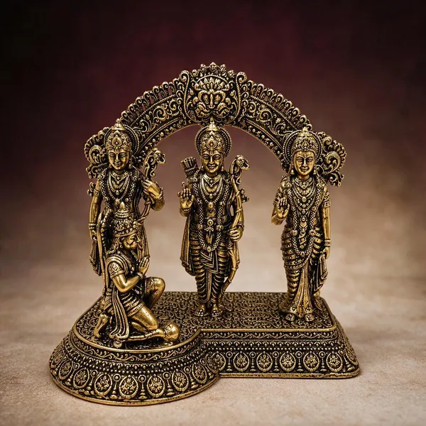 Ram_Darbar_Kirti_Mukh_Brass_Antique_Idol