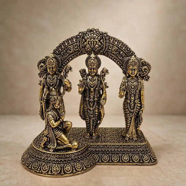 Ram_Darbar_Kirti_Mukh_Brass_Antique_Idol