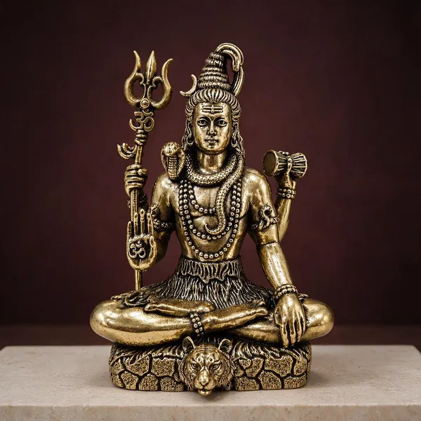 Shankar_Aashirwad_Brass_Antique_Idol
