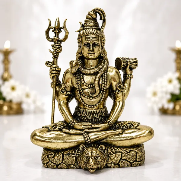 Shankar_Dhyaan-MARBLE_DUST_IDOL