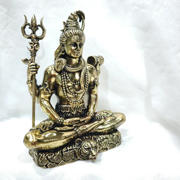 Shankar_Dhyaan-MARBLE_DUST_IDOL