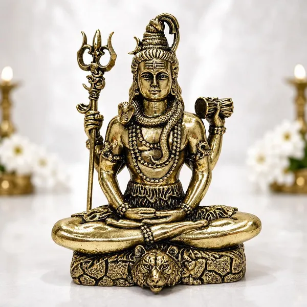 Shankar_Dhyaan_Meditative_Brass_Idol