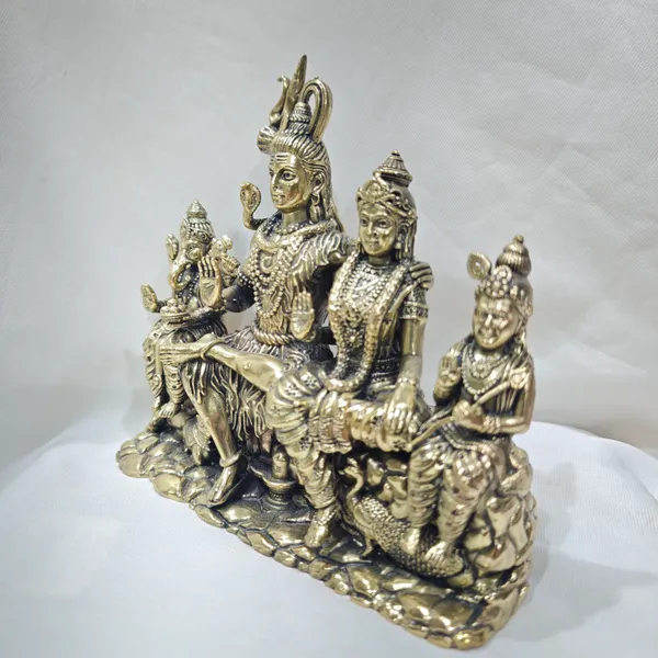 Shiv_Parivar-MARBLE_DUST_IDOL
