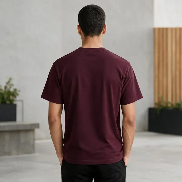 Burgundy_Graphic_Crew_Neck_T-Shirt_for_Men