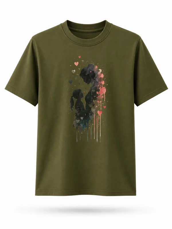Olive_Green_Cotton_Blend_Regular_Fit_Floral_Graphic_Oversized_T-Shirt_For_Men