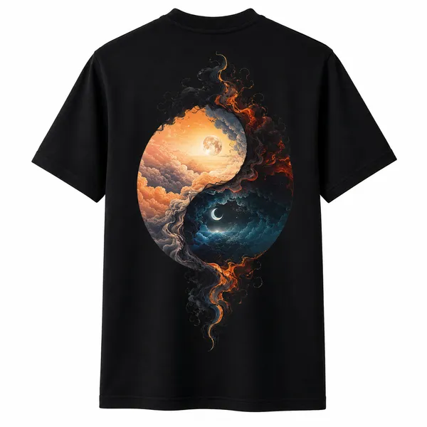 Black_Cotton_Blend_Regular_Fit_Celestial_Graphic_Oversized_T-Shirt_For_Men