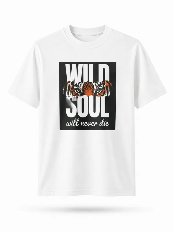 Olive_Green_Cotton_Blend_Regular_Fit_Tiger_Graphic_Oversized_T-Shirt_For_Men