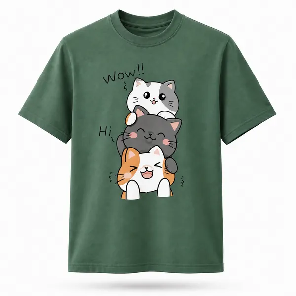 Green_Graphic_Print_Crew_Neck_T-Shirt_for_Men