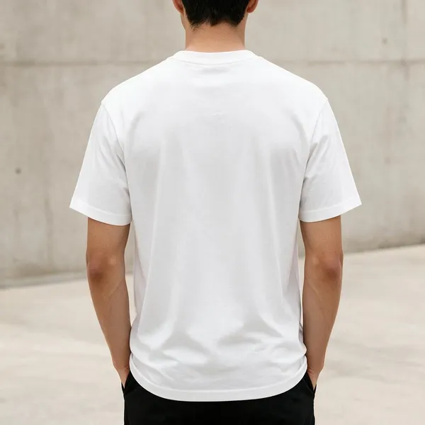 White_Graphic_Print_Crew_Neck_T-Shirt