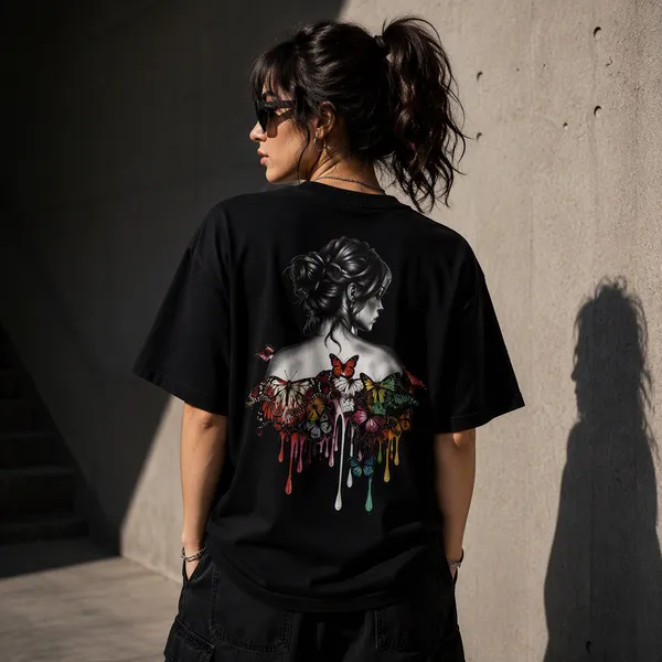 Black_Cotton_Blend_Regular_Fit_Artistic_Graphic_Oversized_T-Shirt_For_Men