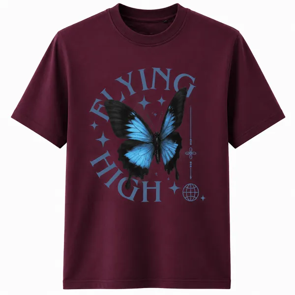 Maroon_Graphic_T-Shirt_for_Men