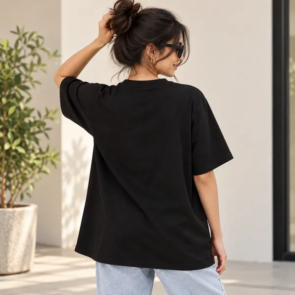 White_Cotton_Blend_Regular_Fit_Artistic_Graphic_Oversized_T-Shirt