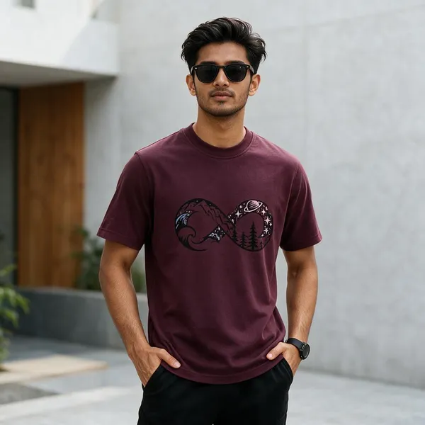 Burgundy_Graphic_Regular_Fit_T-Shirt_for_Men