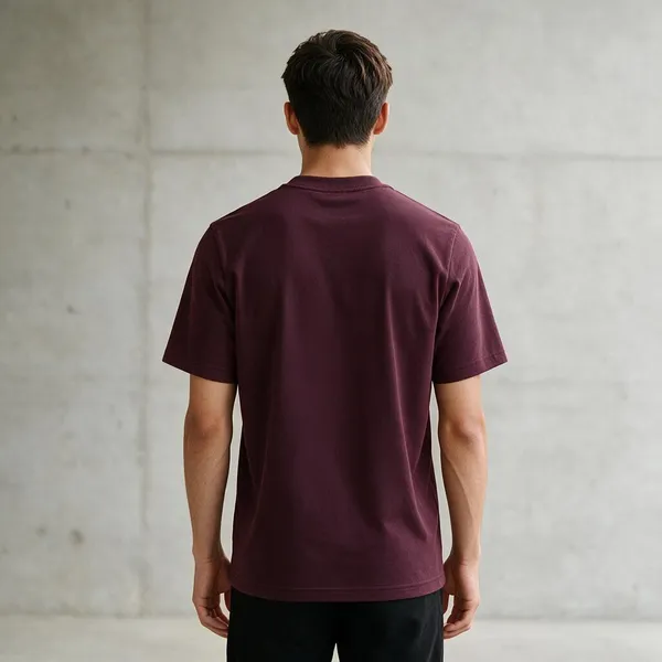 Burgundy_Graphic_Regular_Fit_T-Shirt
