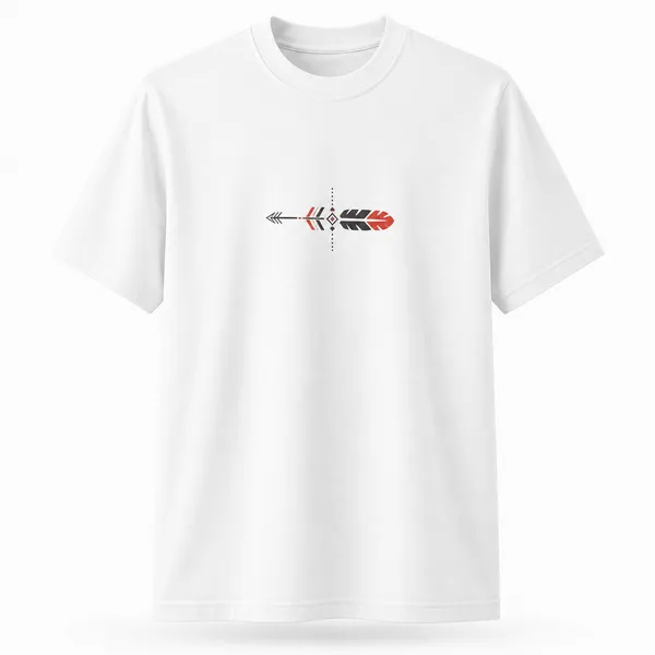 White_Cotton_Blend_Regular_Fit_Graphic_Oversized_T-Shirt_For_Men