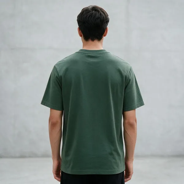 Green_Graphic_Print_Crew_Neck_T-Shirt_for_Men