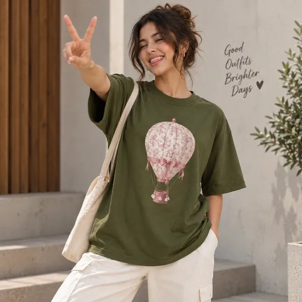White_Cotton_Blend_Regular_Fit_Artistic_Graphic_Oversized_T-Shirt_