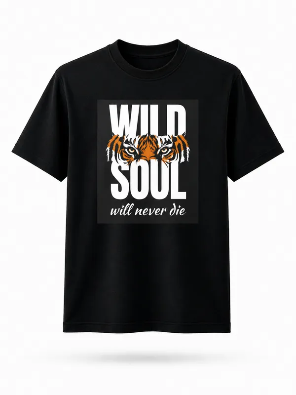 Black_Cotton_Blend_Regular_Fit_Tiger_Graphic_Oversized_T-Shirt_For_Men