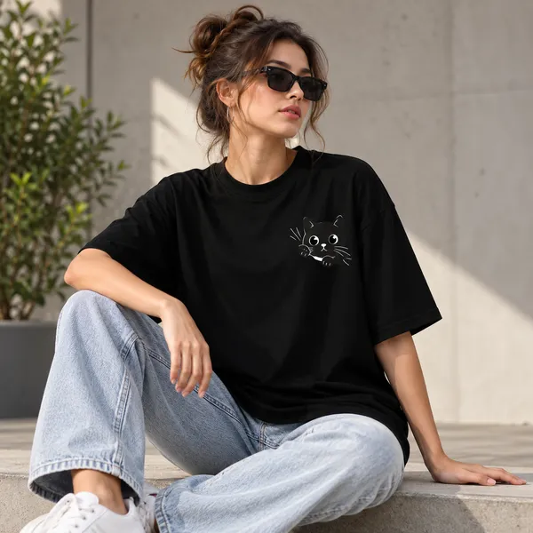 White_Cotton_Blend_Regular_Fit_Artistic_Graphic_Oversized_T-Shirt_Unisex