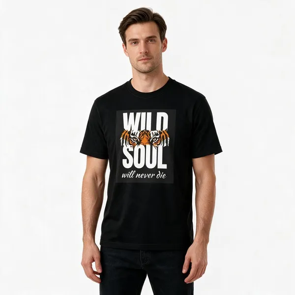 Black_Cotton_Blend_Regular_Fit_Tiger_Graphic_Oversized_T-Shirt_For_Men