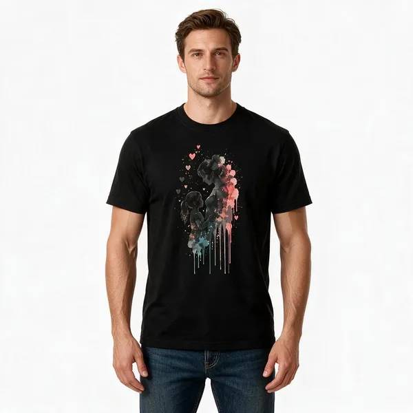 Black_Cotton_Blend_Regular_Fit_Floral_Graphic_Oversized_T-Shirt_For_Men