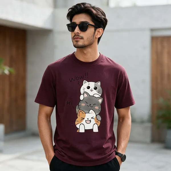 Maroon_Graphic_Print_Crew_Neck_T-Shirt