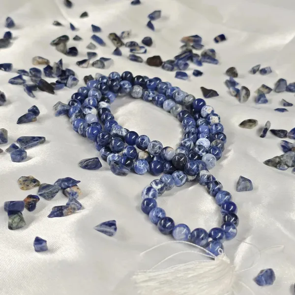 Sodalite_Japa_Mala_Ignite_Intuition_Inner_Calm_54_Beads