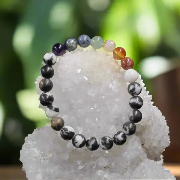 7_Chakra_Healing_Gemstone_Bracelet_Balance_Energy_Inner_Peace_With_Zebra_Jasper_Balance_Clarity_Chakra_Alignment