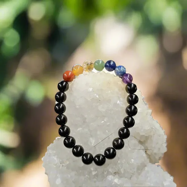 7_Chakra_Healing_Gemstone_Bracelet_Balance_Energy_Inner_Peace_With_Black_Tourmaline_Protection_Grounding_Energy_Shield