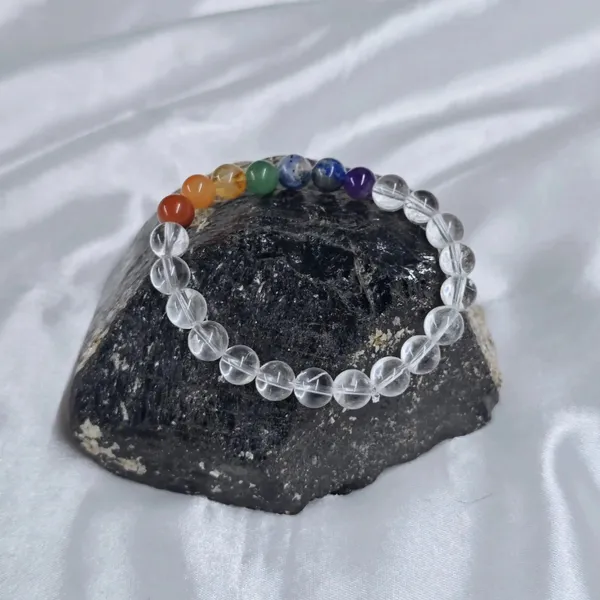 7_Chakra_Healing_Gemstone_Bracelet_Balance_Energy_Inner_Peace_With_Rock_Crystal_Clarity_Purification_Energy_Amplification