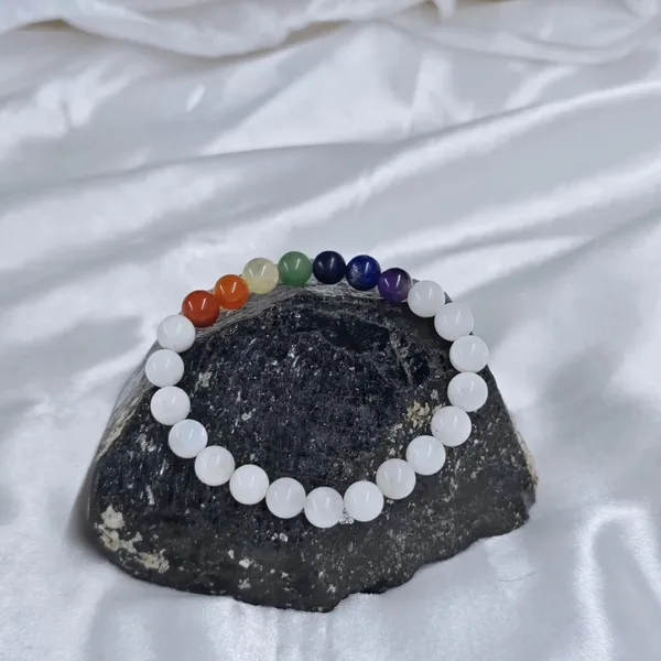 7_Chakra_Healing_Gemstone_Bracelet_Balance_Energy_Inner_Peace_With_Moonstone_New_Beginnings_Intuition_Emotional_Healing