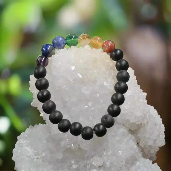 7_Chakra_Healing_Gemstone_Bracelet_Balance_Energy_Inner_Peace_With_Basalt_Strength_Grounding_Emotional_Support