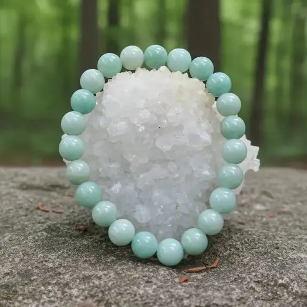 Amazonite_Bracelet_Crystal_Bracelet_For_Peace_Communication_Stress_Relief
